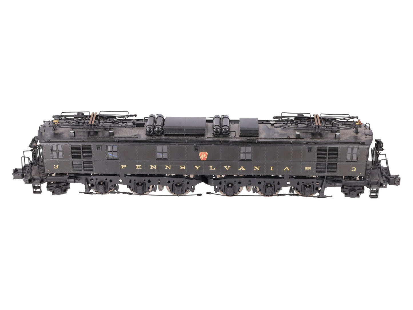 3rd Rail O Brass Pennsylvania FF-2 Electric Locomotive #3 EX/Box