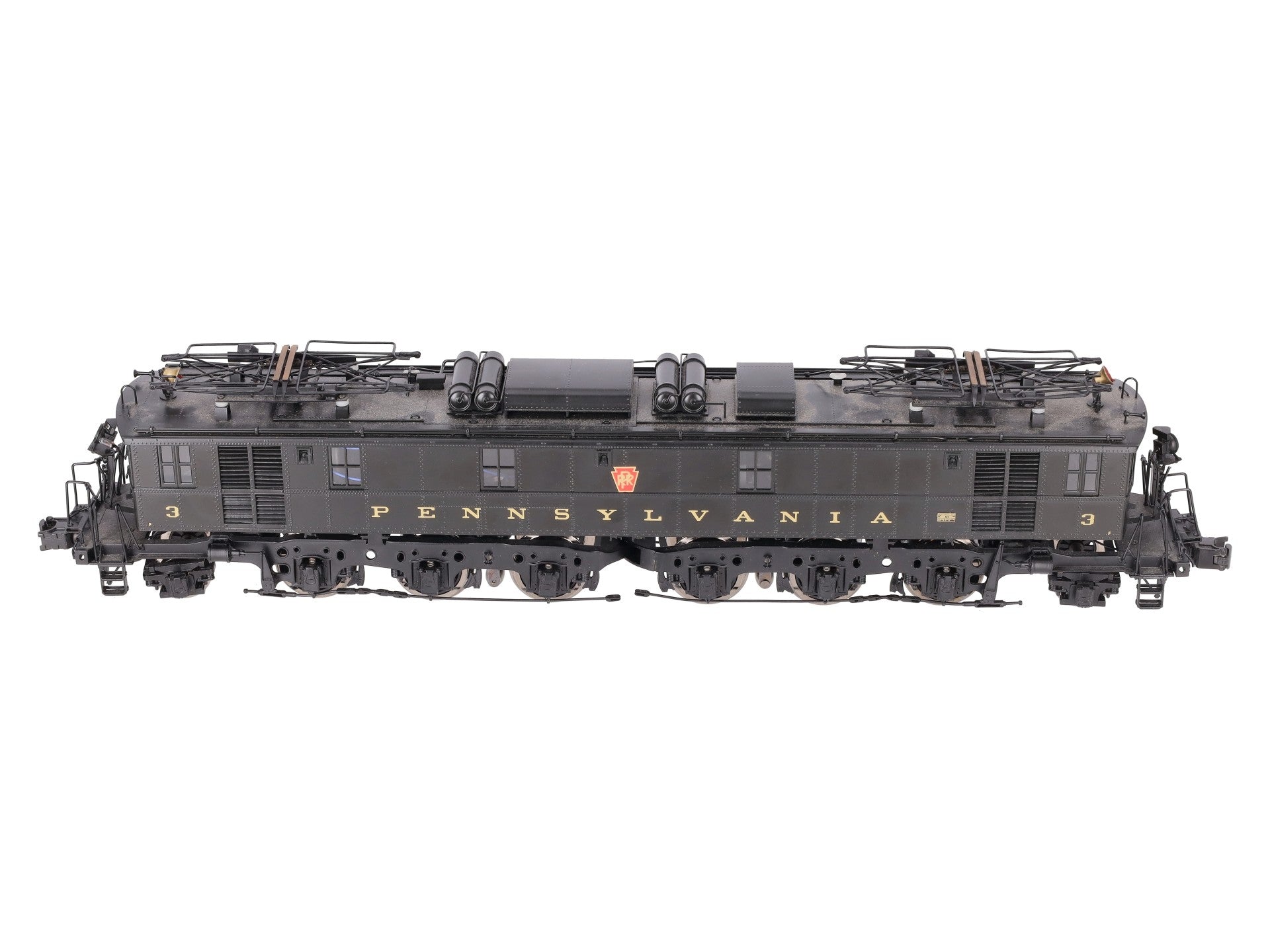 3rd Rail O Brass Pennsylvania FF-2 Electric Locomotive #3 EX/Box