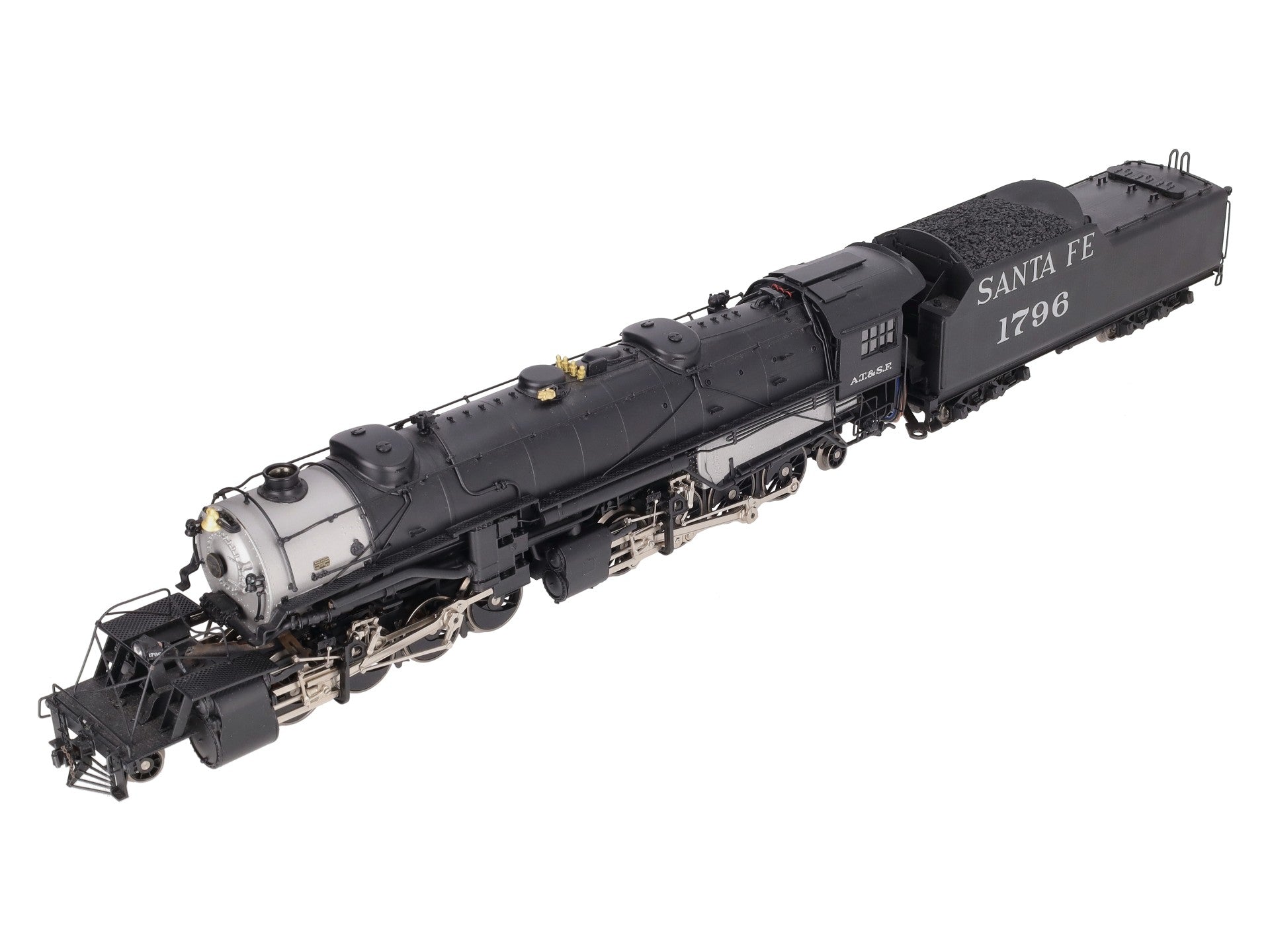 3rd Rail 1796 O Brass Santa Fe Y-3 2-8-8-2 Steam Locomotive & Tender #1796 EX/Box