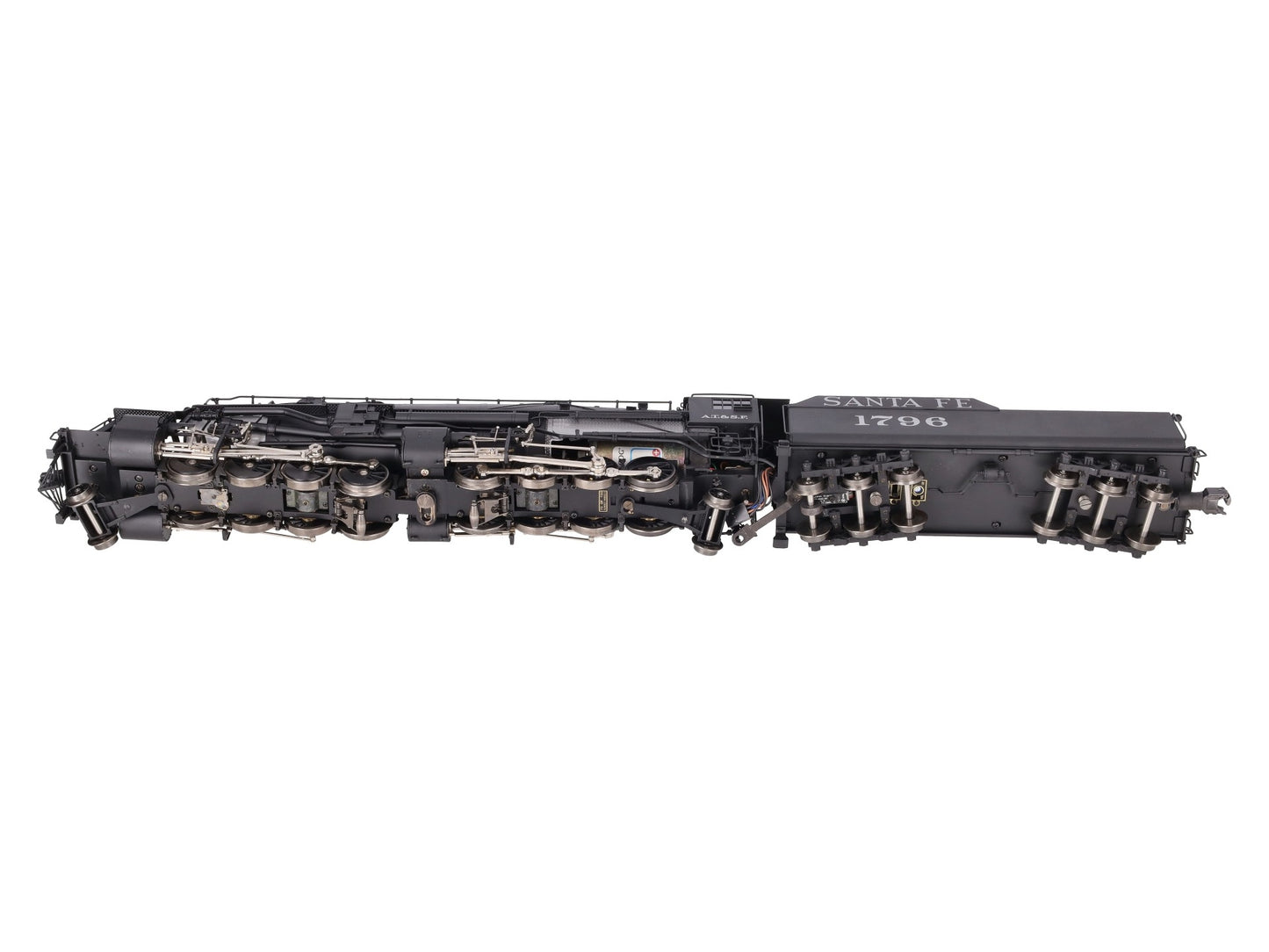 3rd Rail 1796 O Brass Santa Fe Y-3 2-8-8-2 Steam Locomotive & Tender #1796 EX/Box