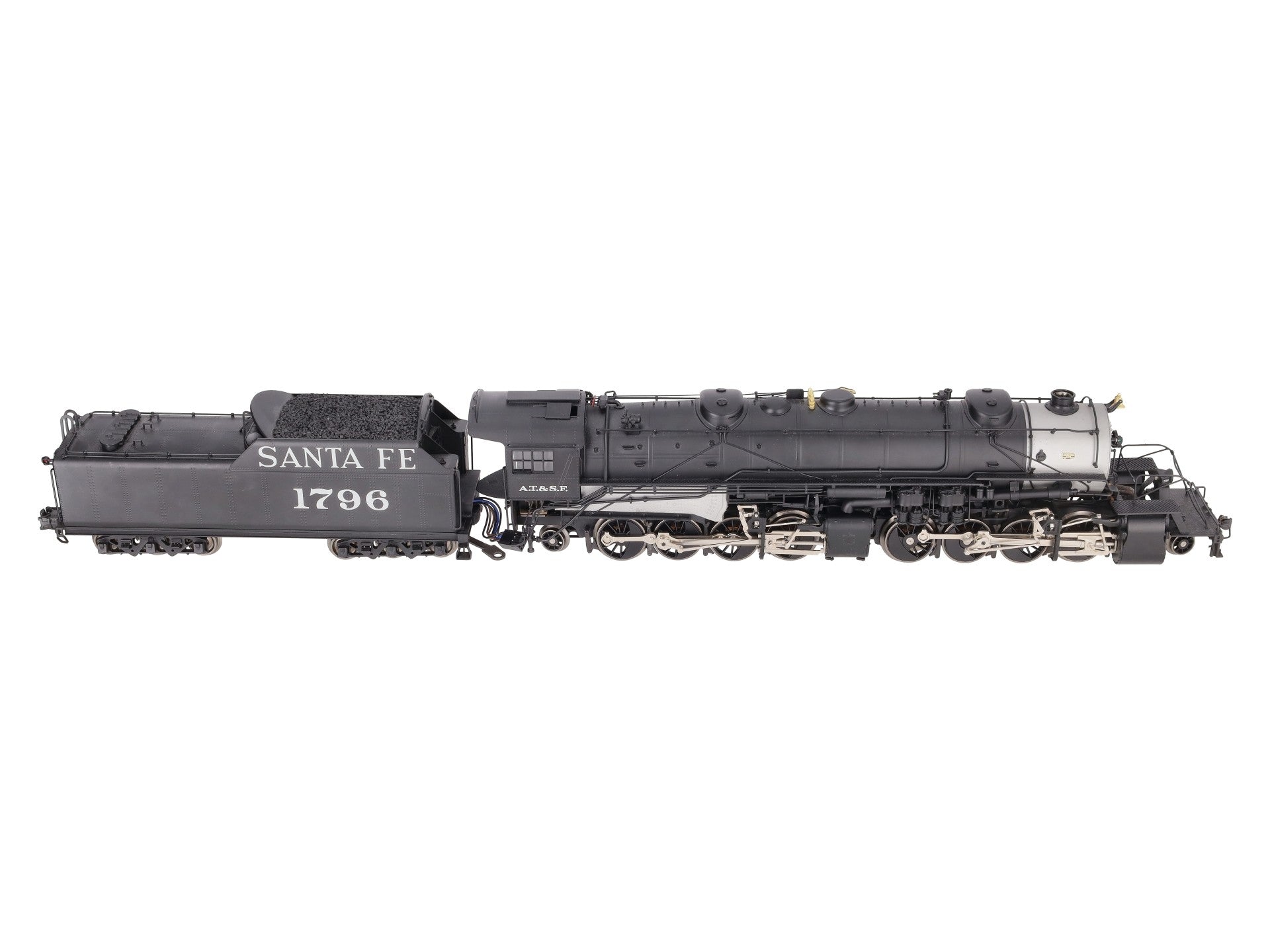 3rd Rail 1796 O Brass Santa Fe Y-3 2-8-8-2 Steam Locomotive & Tender #1796 EX/Box