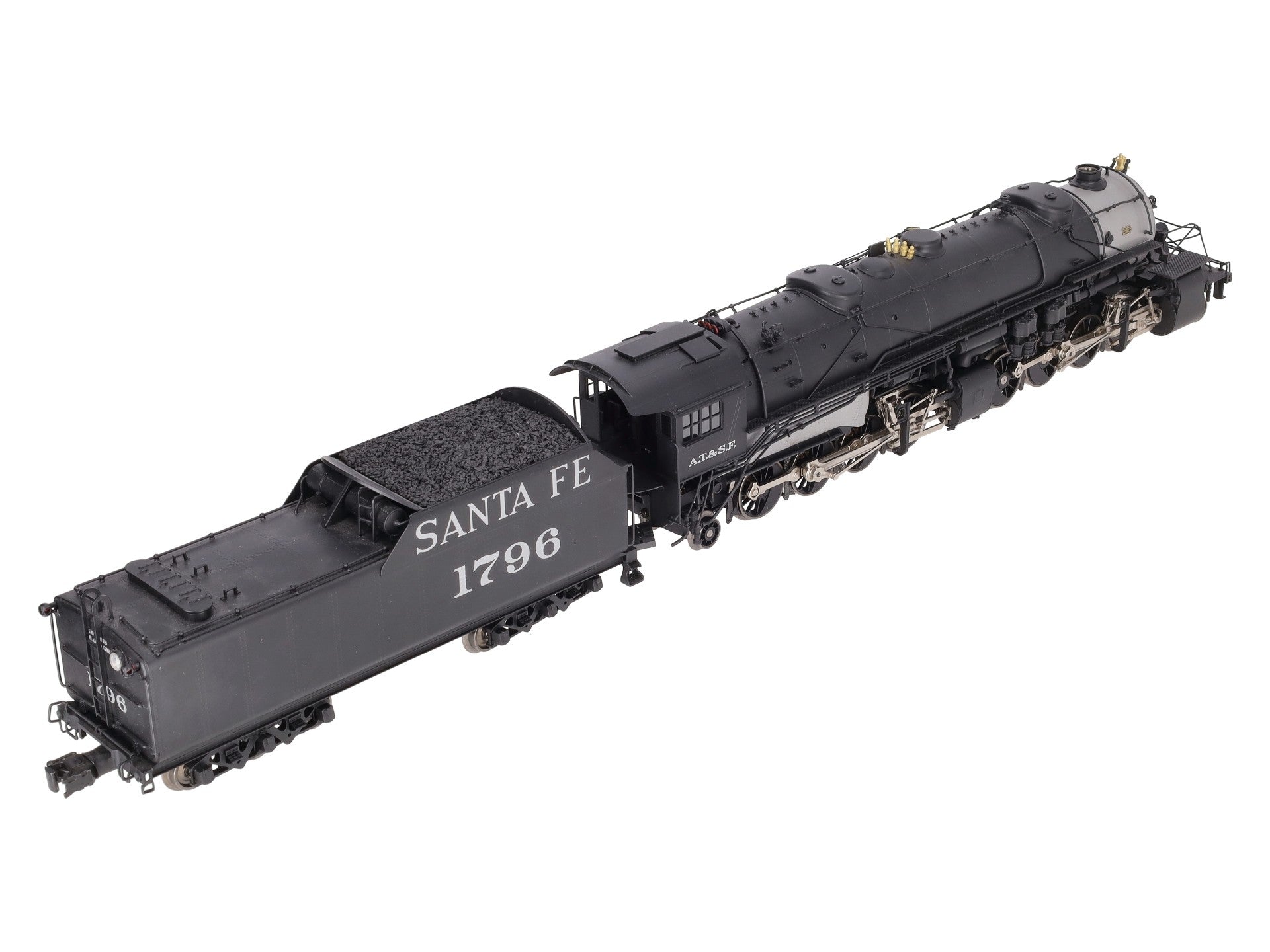 3rd Rail 1796 O Brass Santa Fe Y-3 2-8-8-2 Steam Locomotive & Tender #1796 EX/Box