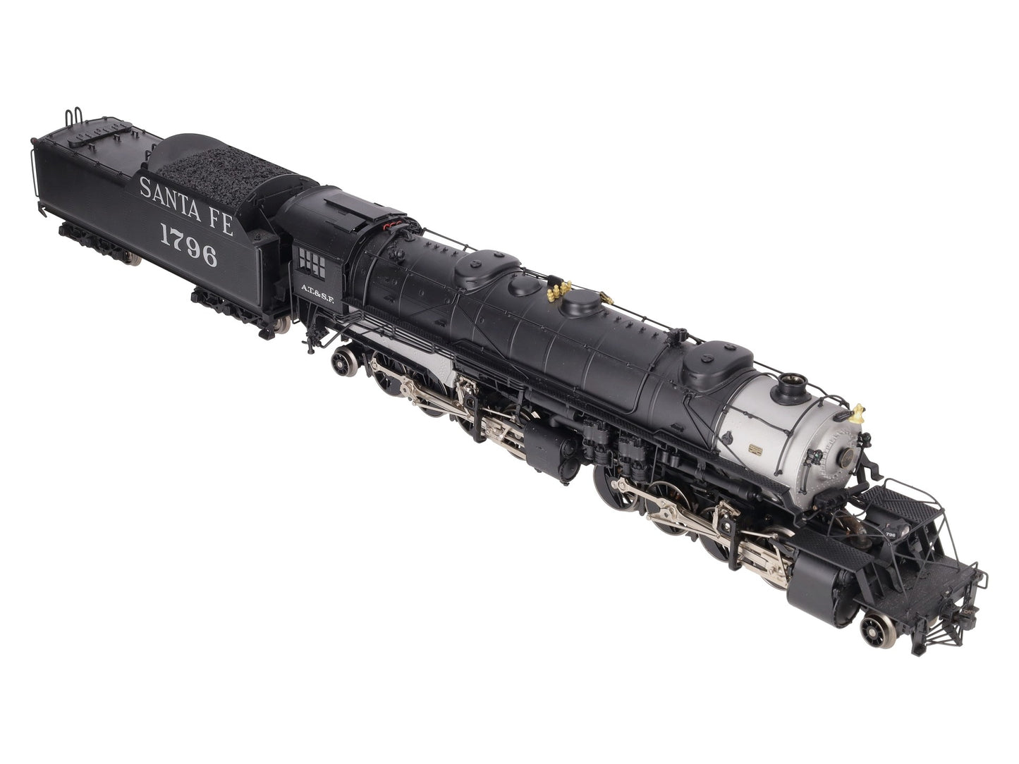 3rd Rail 1796 O Brass Santa Fe Y-3 2-8-8-2 Steam Locomotive & Tender #1796 EX/Box