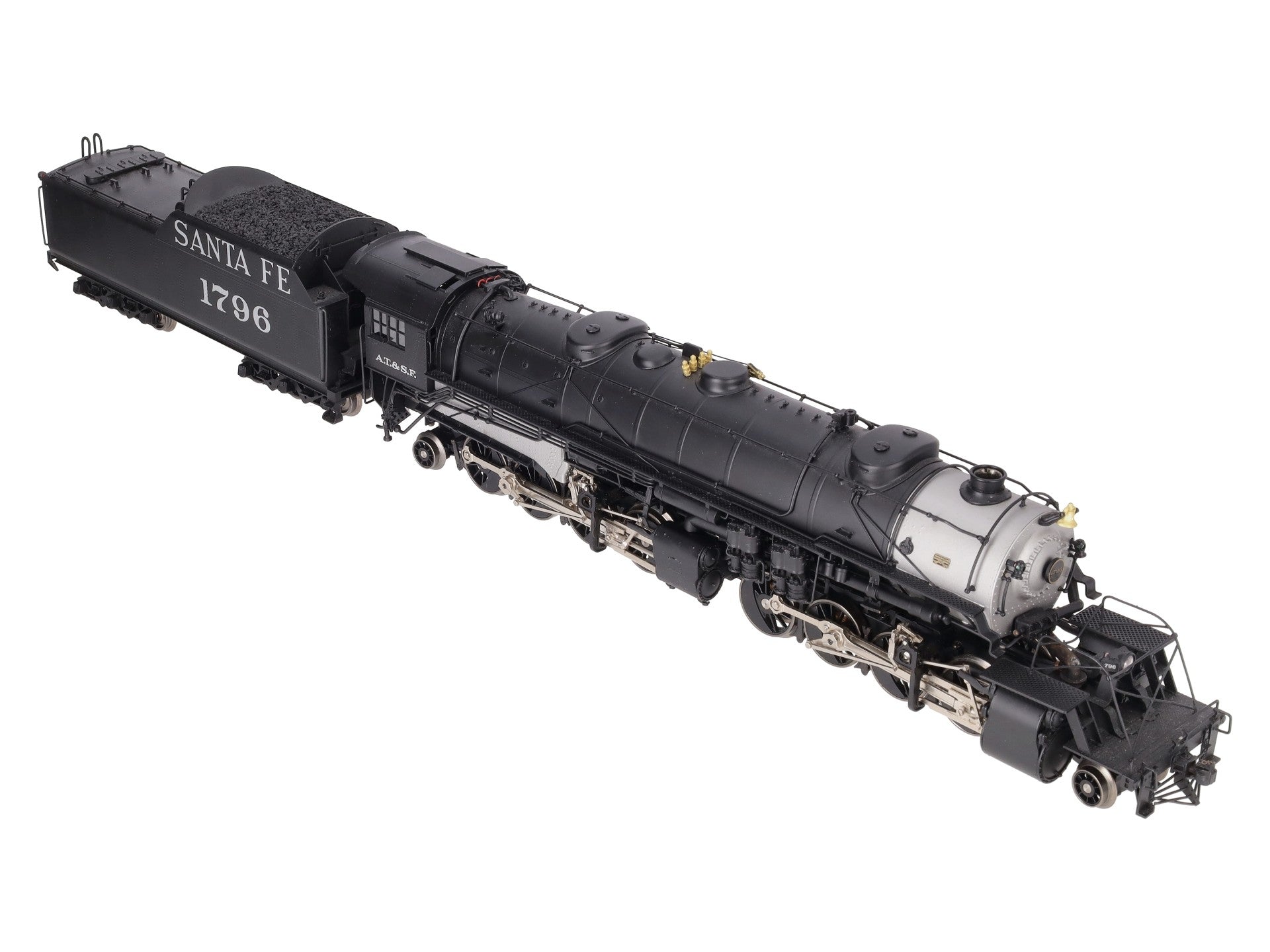 3rd Rail 1796 O Brass Santa Fe Y-3 2-8-8-2 Steam Locomotive & Tender #1796 EX/Box