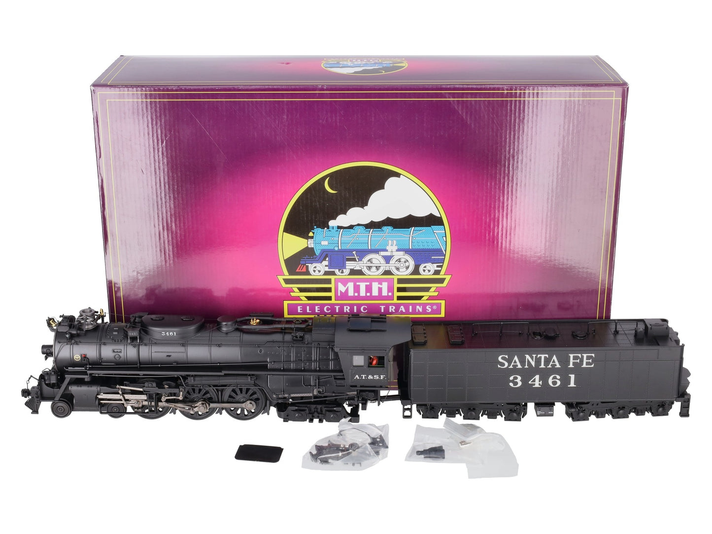 MTH 20-3475-2 Santa Fe 4-6-4 Steam Locomotive w/Proto-Sound 3.0 (Scale Wheels)