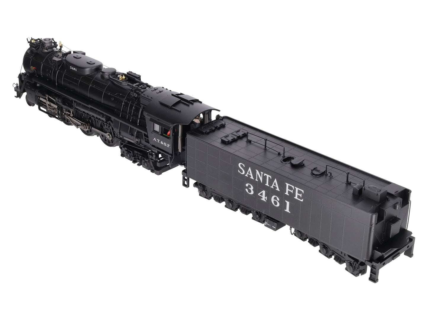 MTH 20-3475-2 Santa Fe 4-6-4 Steam Locomotive w/Proto-Sound 3.0 (Scale Wheels)