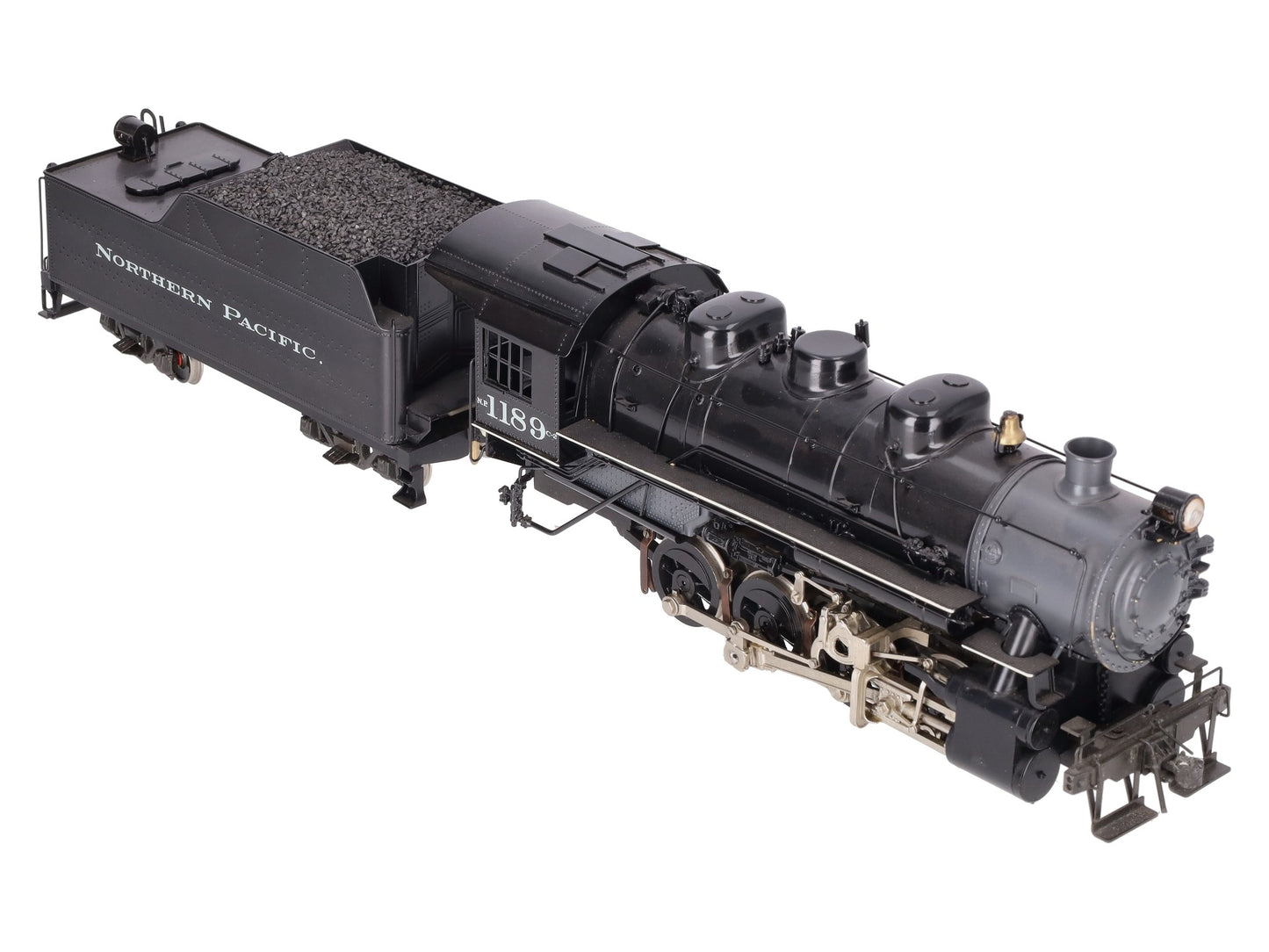 KTM US Hobbies O Brass Northern Pacific 0-8-0 Steam Locomotive #1189 - Painted EX/Box