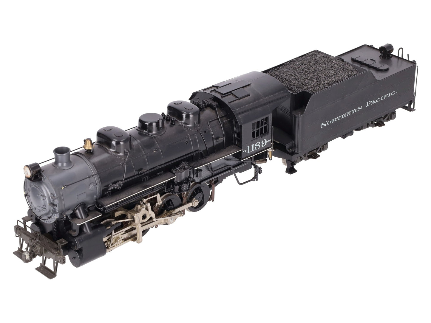 KTM US Hobbies O Brass Northern Pacific 0-8-0 Steam Locomotive #1189 - Painted EX/Box