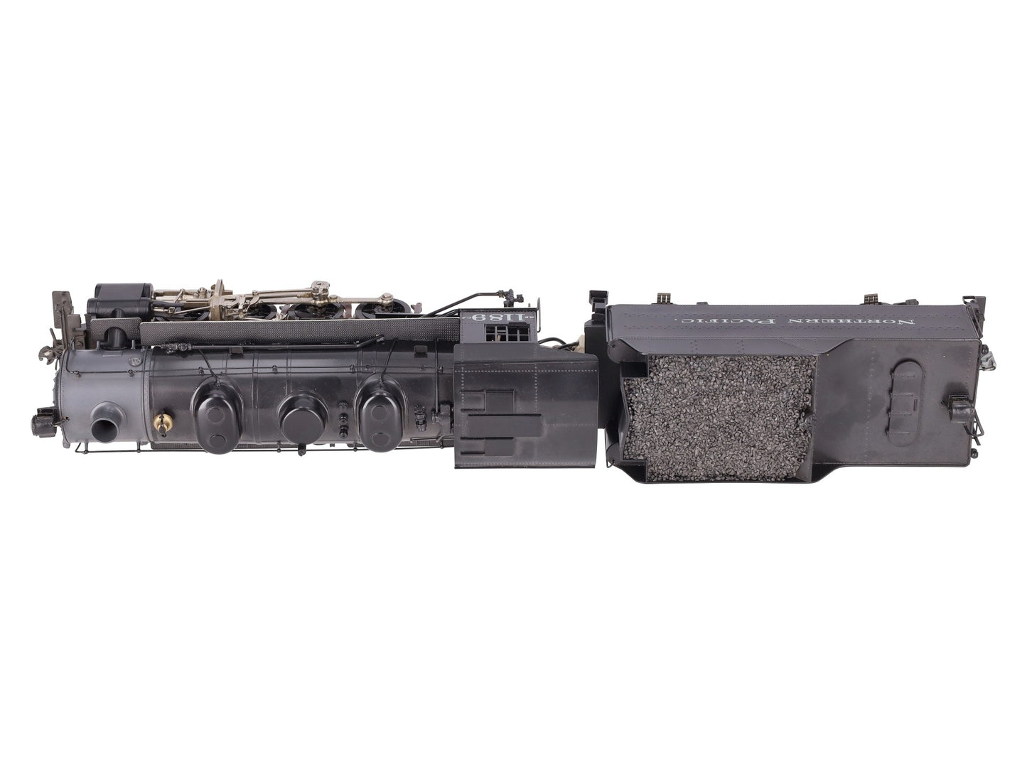 KTM US Hobbies O Brass Northern Pacific 0-8-0 Steam Locomotive #1189 - Painted EX/Box