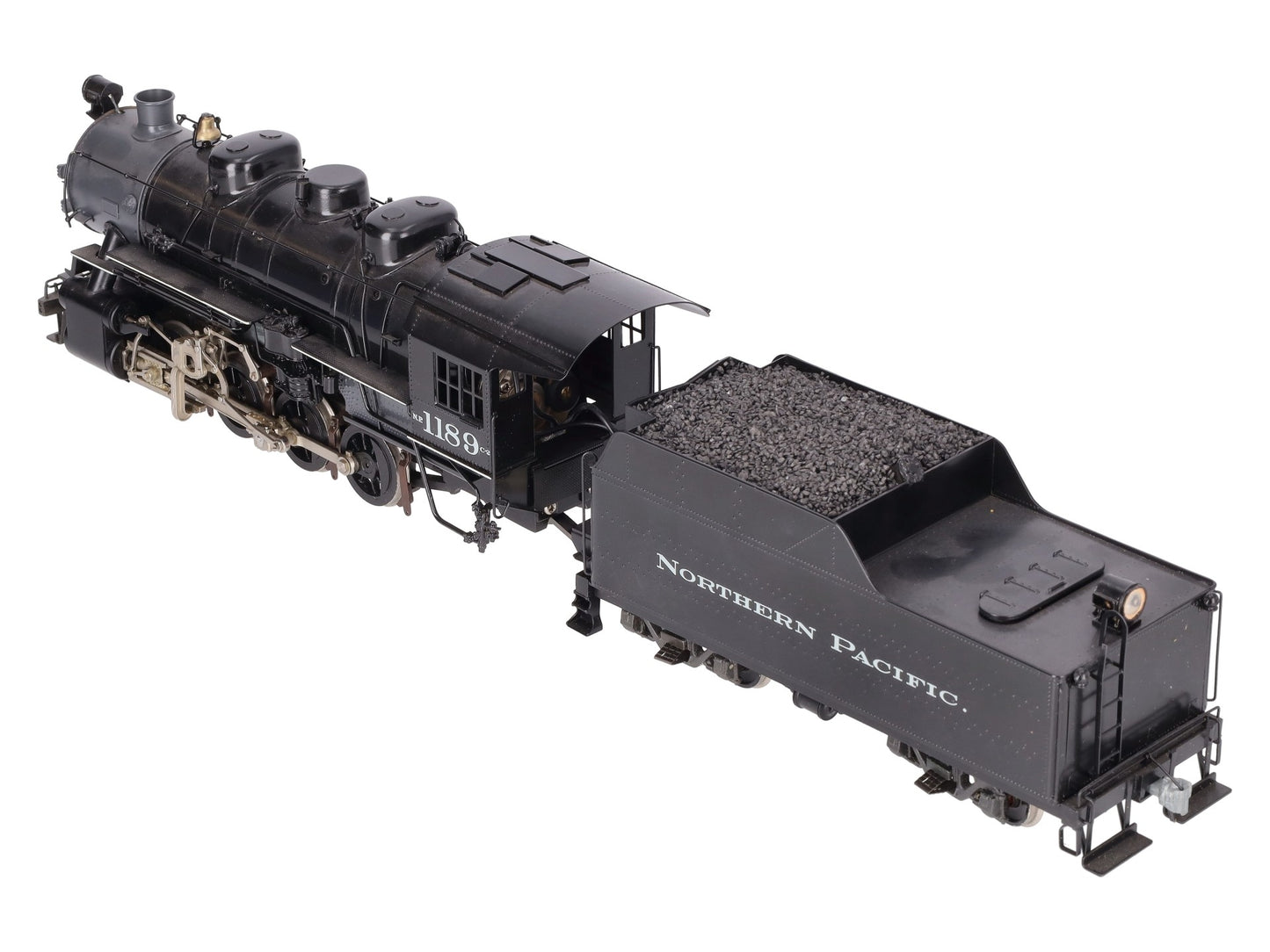 KTM US Hobbies O Brass Northern Pacific 0-8-0 Steam Locomotive #1189 - Painted EX/Box