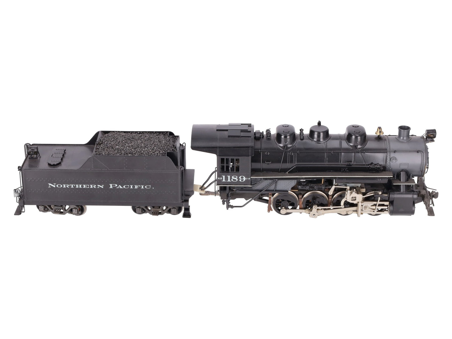 KTM US Hobbies O Brass Northern Pacific 0-8-0 Steam Locomotive #1189 - Painted EX/Box