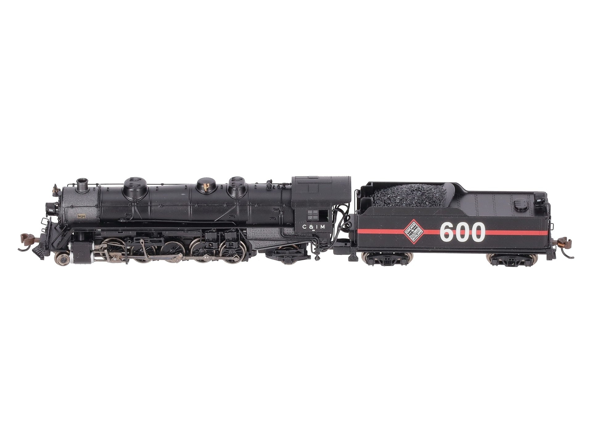 Bachmann 83352 N Chicago & Illinois Midland 2-10-2 Steam Locomotive #600