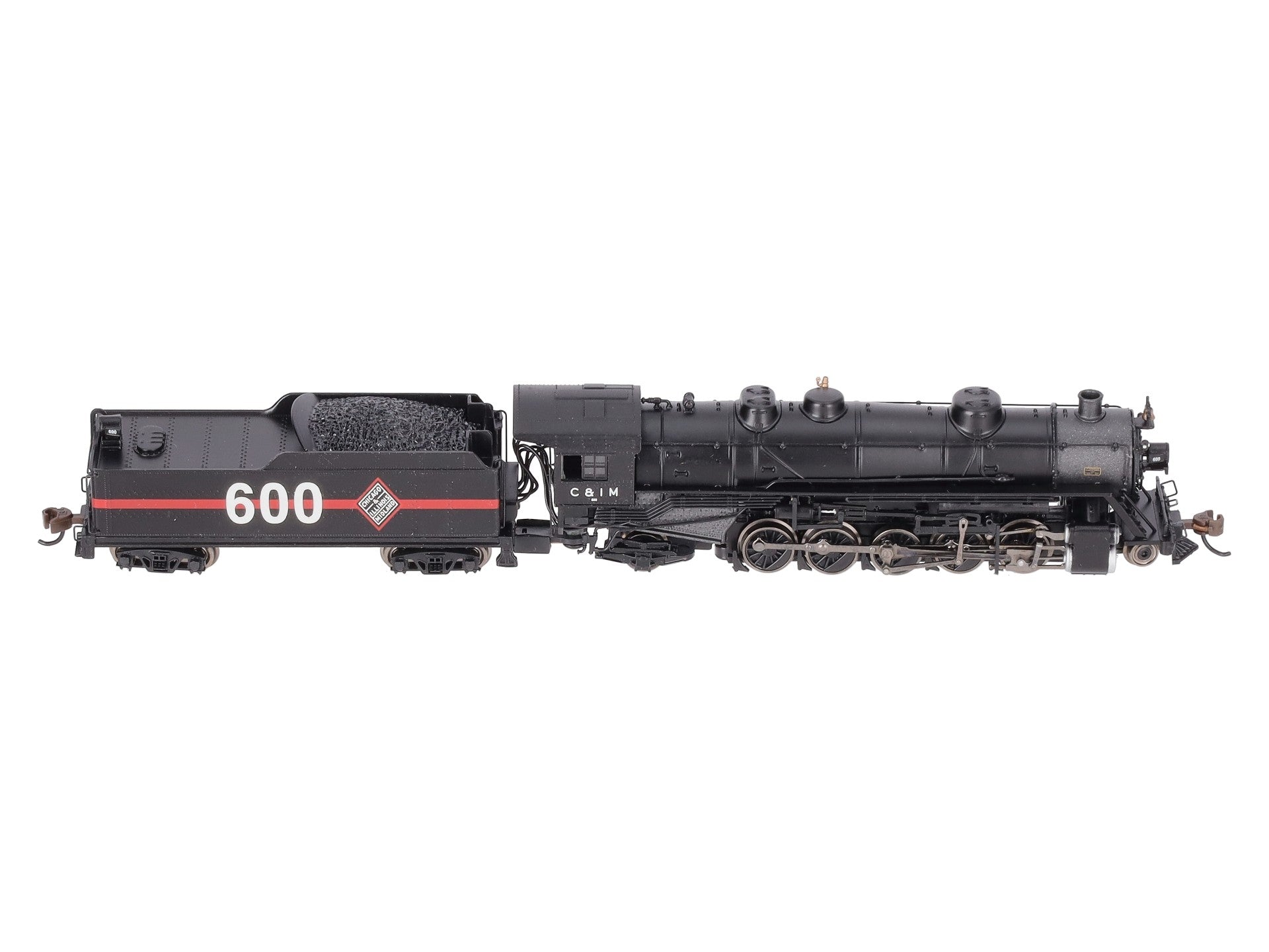 Bachmann 83352 N Chicago & Illinois Midland 2-10-2 Steam Locomotive #600