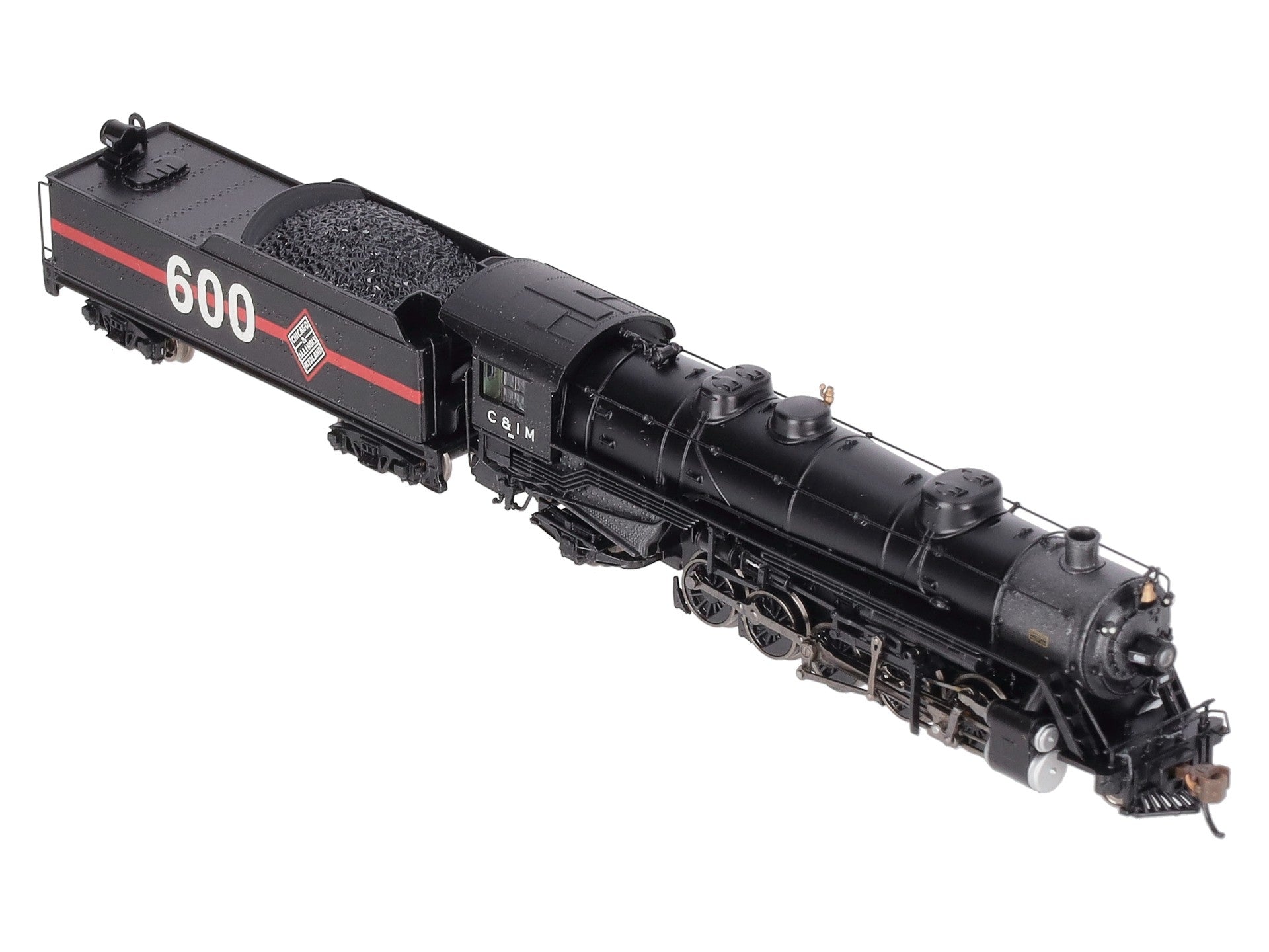 Bachmann 83352 N Chicago & Illinois Midland 2-10-2 Steam Locomotive #600