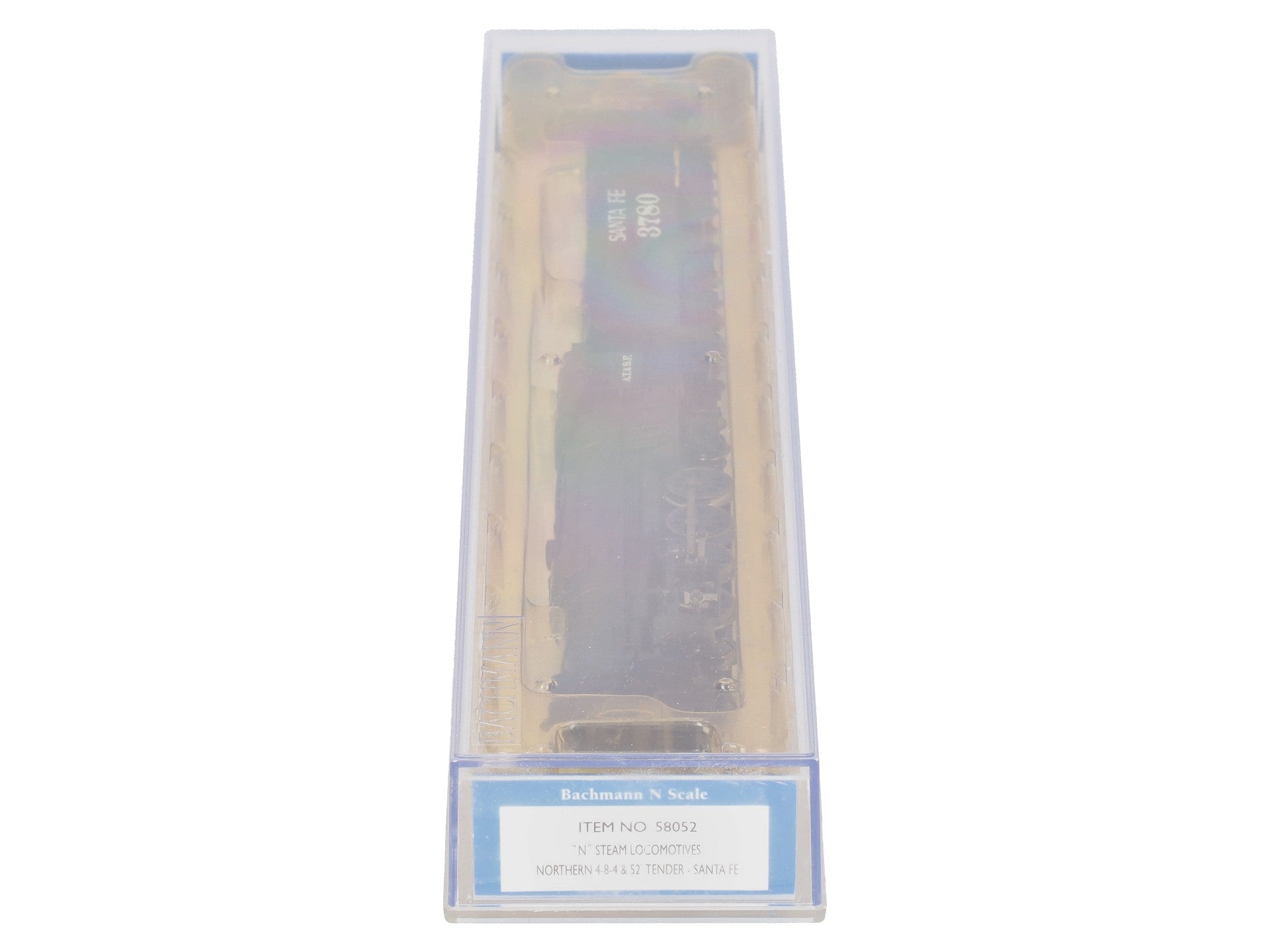 Bachmann 58052 N Santa Fe 4-8-4 Steam Loco & Tender EX/Box