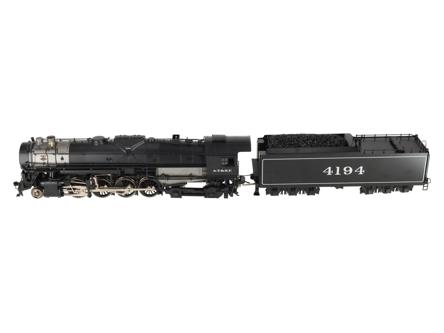 3rd Rail 4194 O 2Rail BRASS ATSF 2-8-4 Berkshire Steam Locomotive & Tender #4194 EX