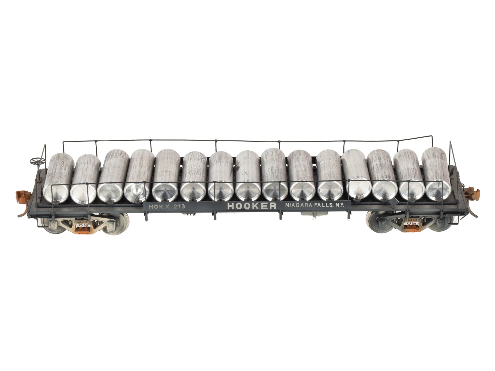 FM Models 213 O Scale 2-Rail Brass Hooker Chemical ACF Tank Car/Box