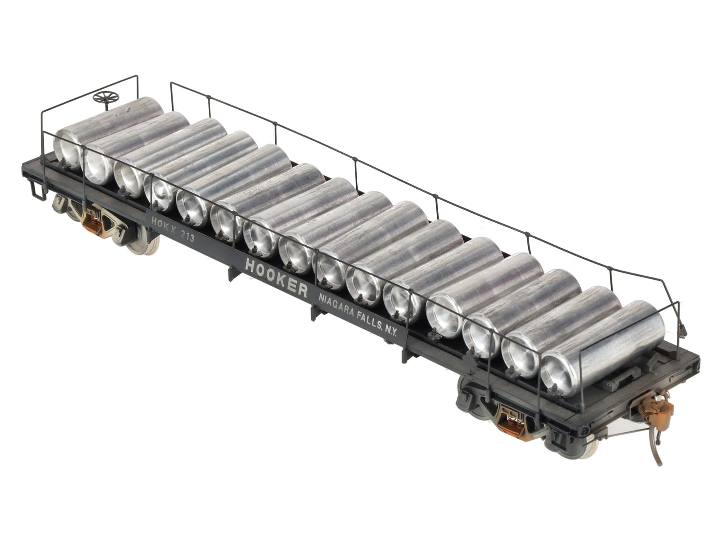 FM Models 213 O Scale 2-Rail Brass Hooker Chemical ACF Tank Car/Box