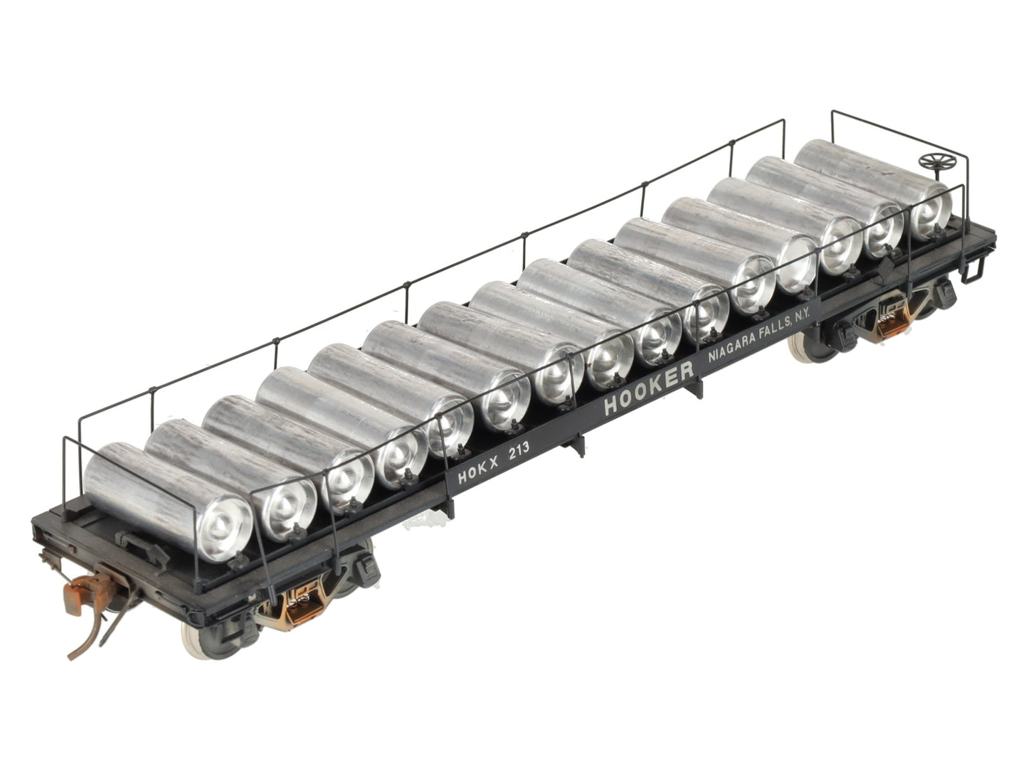 FM Models 213 O Scale 2-Rail Brass Hooker Chemical ACF Tank Car/Box