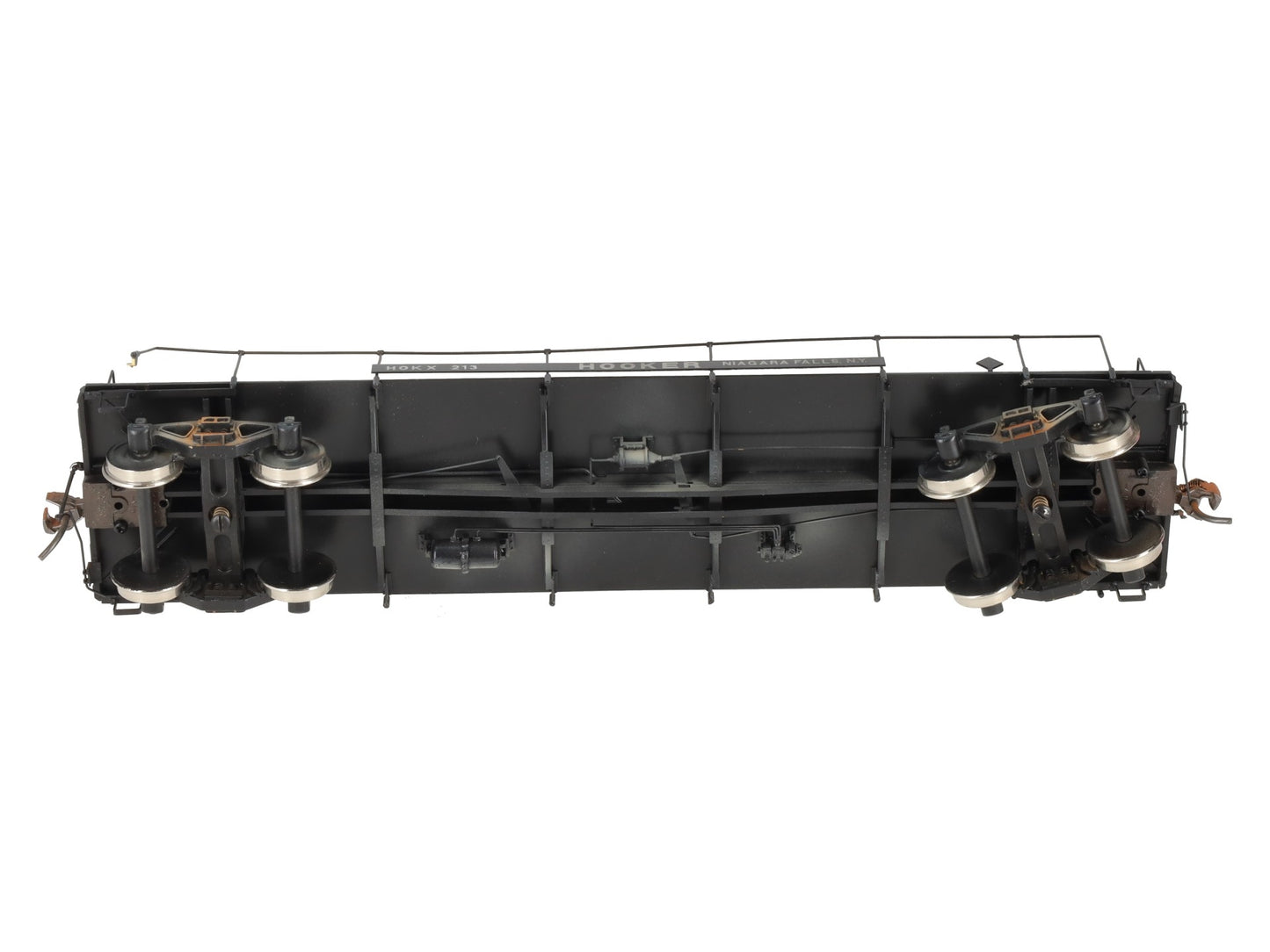 FM Models 213 O Scale 2-Rail Brass Hooker Chemical ACF Tank Car/Box