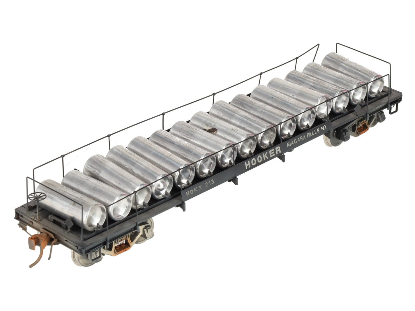 FM Models 213 O Scale 2-Rail Brass Hooker Chemical ACF Tank Car/Box