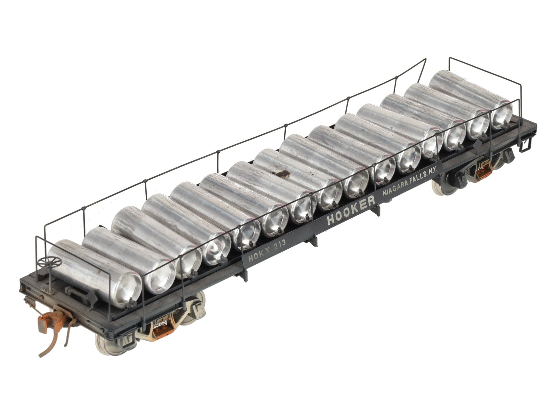 FM Models 213 O Scale 2-Rail Brass Hooker Chemical ACF Tank Car/Box
