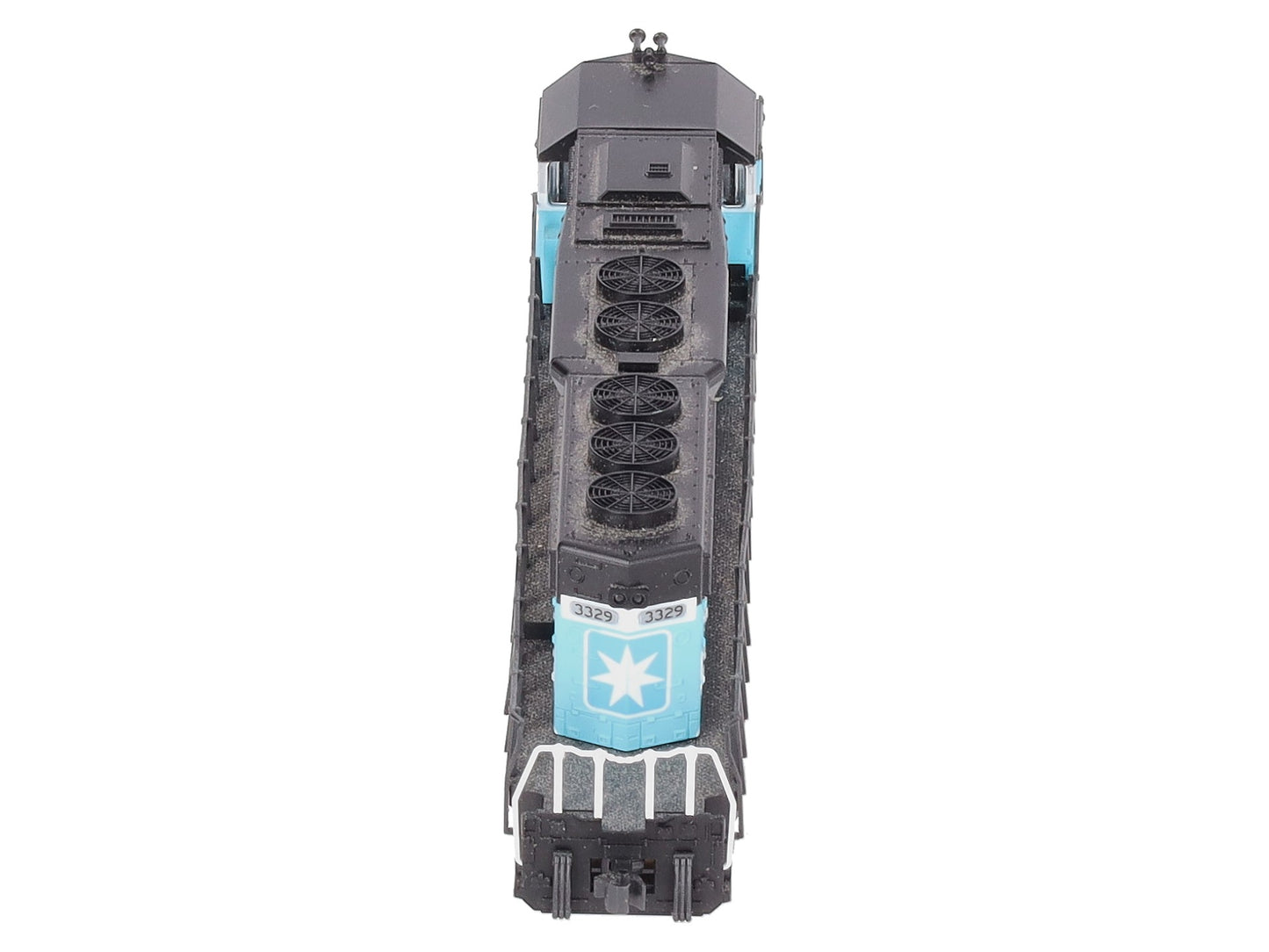 Kato 176-4959 N NS Maersk Paint SD40-2 Mid Production Diesel Locomotive #3329