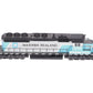 Kato 176-4959 N NS Maersk Paint SD40-2 Mid Production Diesel Locomotive #3329