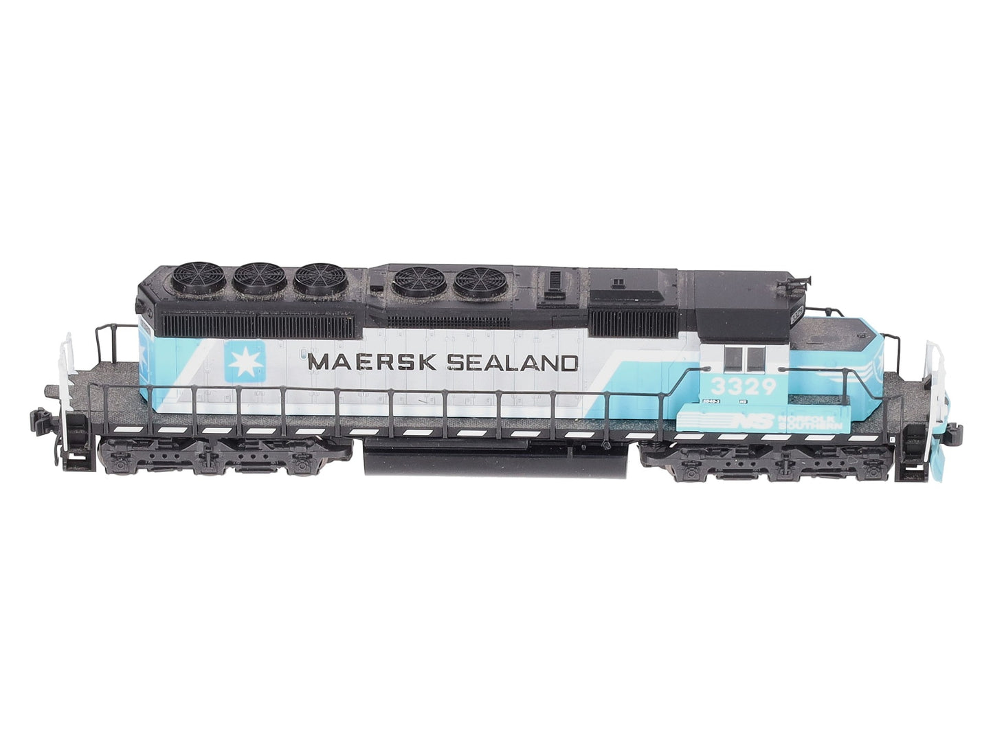 Kato 176-4959 N NS Maersk Paint SD40-2 Mid Production Diesel Locomotive #3329