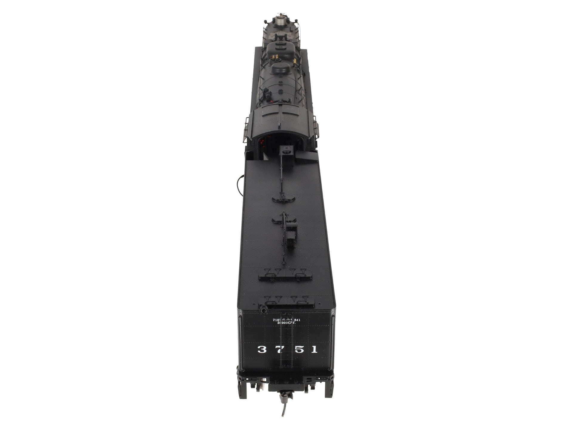 Sunset Models 3751 O Santa Fe 4-8-4 Steam Locomotive and Tender #3751 (2-Rail) EX