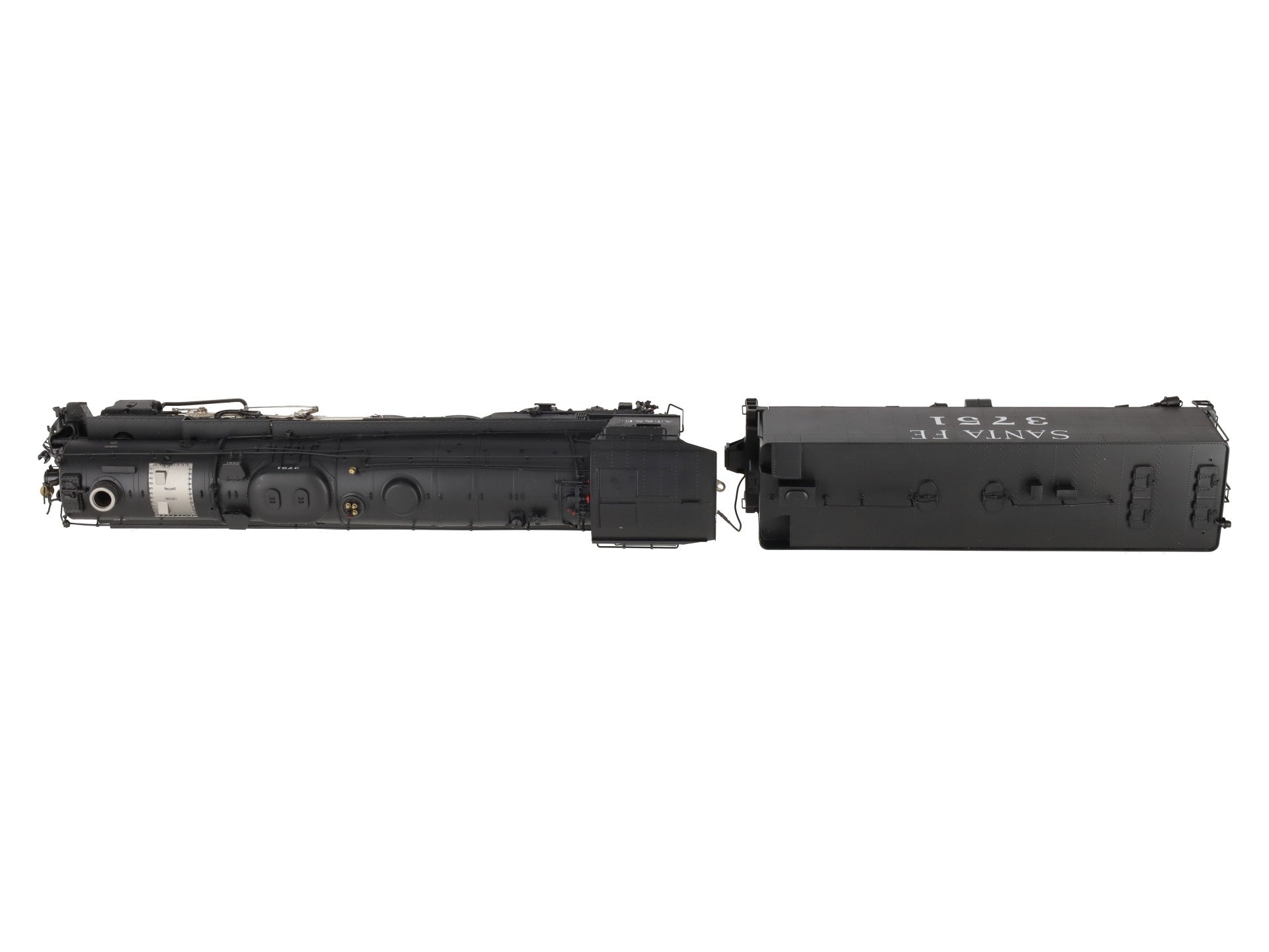 Sunset Models 3751 O Santa Fe 4-8-4 Steam Locomotive and Tender #3751 (2-Rail) EX