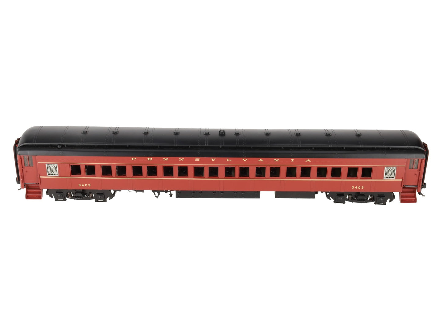 3rd Rail 3403 O Gauge BRASS Pennsylvania P70 Coach Car (2-Rail) EX