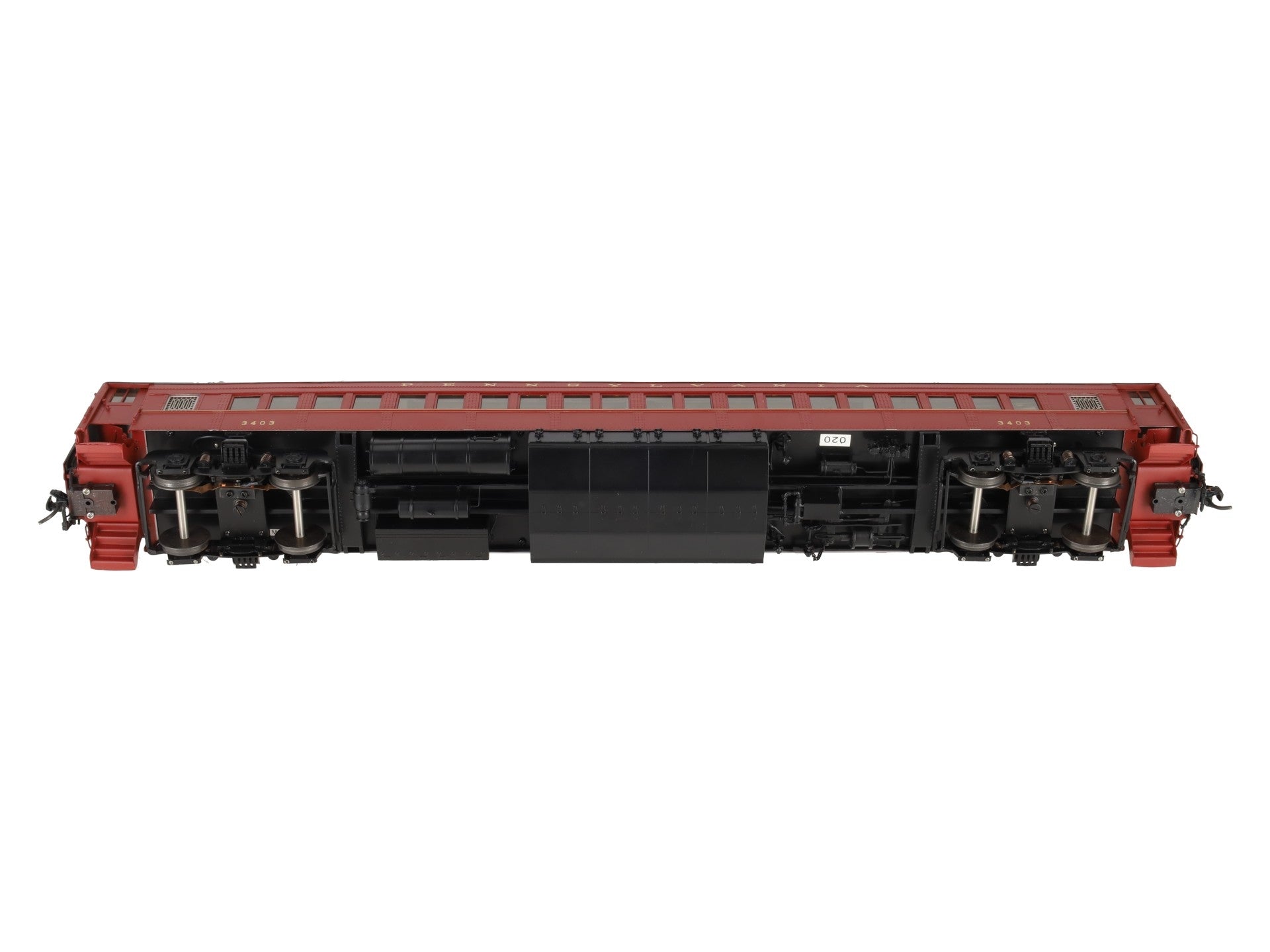 3rd Rail 3403 O Gauge BRASS Pennsylvania P70 Coach Car (2-Rail) EX