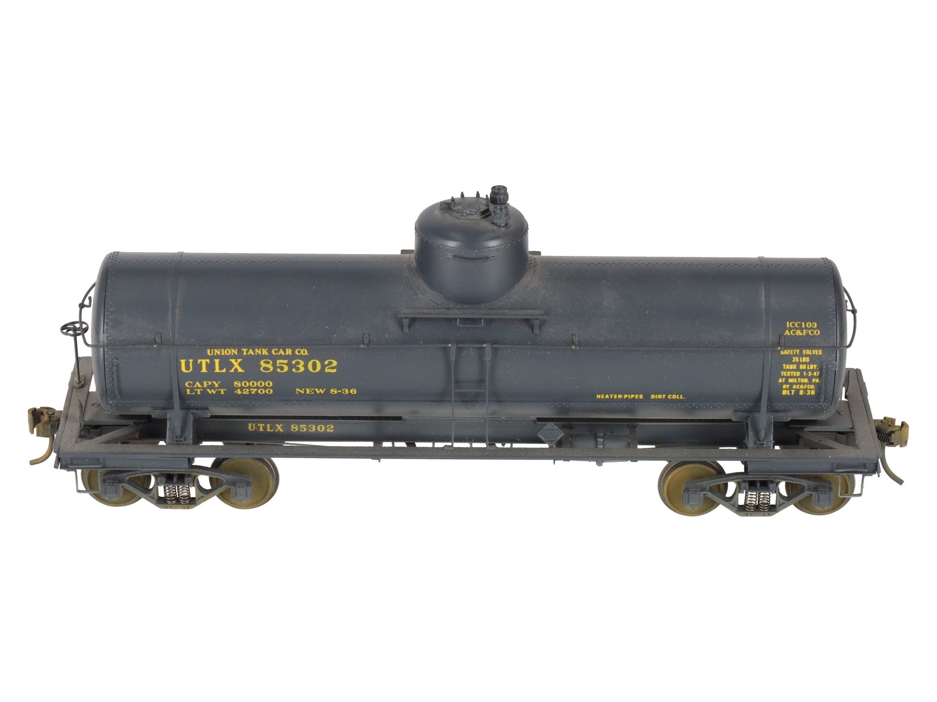 Precision Scale Co. 15523 O 2-Rail BRASS ACF 10,000 Gallon Tank Car - Painted/Box