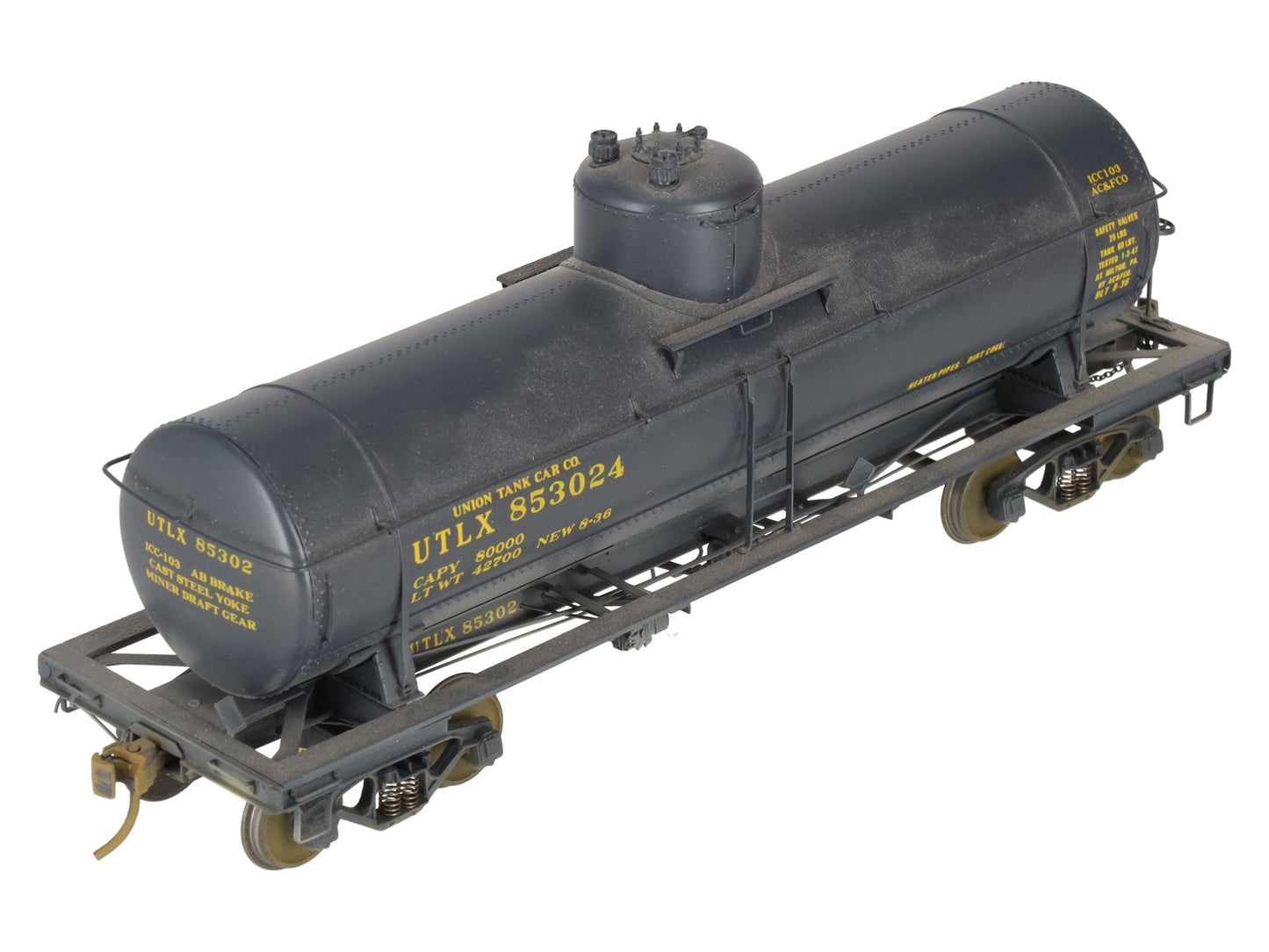 Precision Scale Co. 15523 O 2-Rail BRASS ACF 10,000 Gallon Tank Car - Painted/Box
