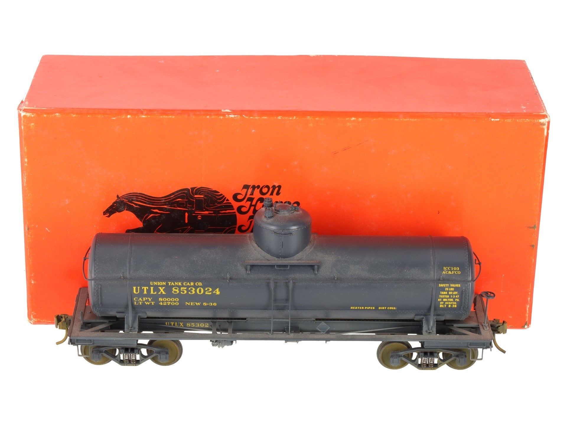 Precision Scale Co. 15523 O 2-Rail BRASS ACF 10,000 Gallon Tank Car - Painted/Box