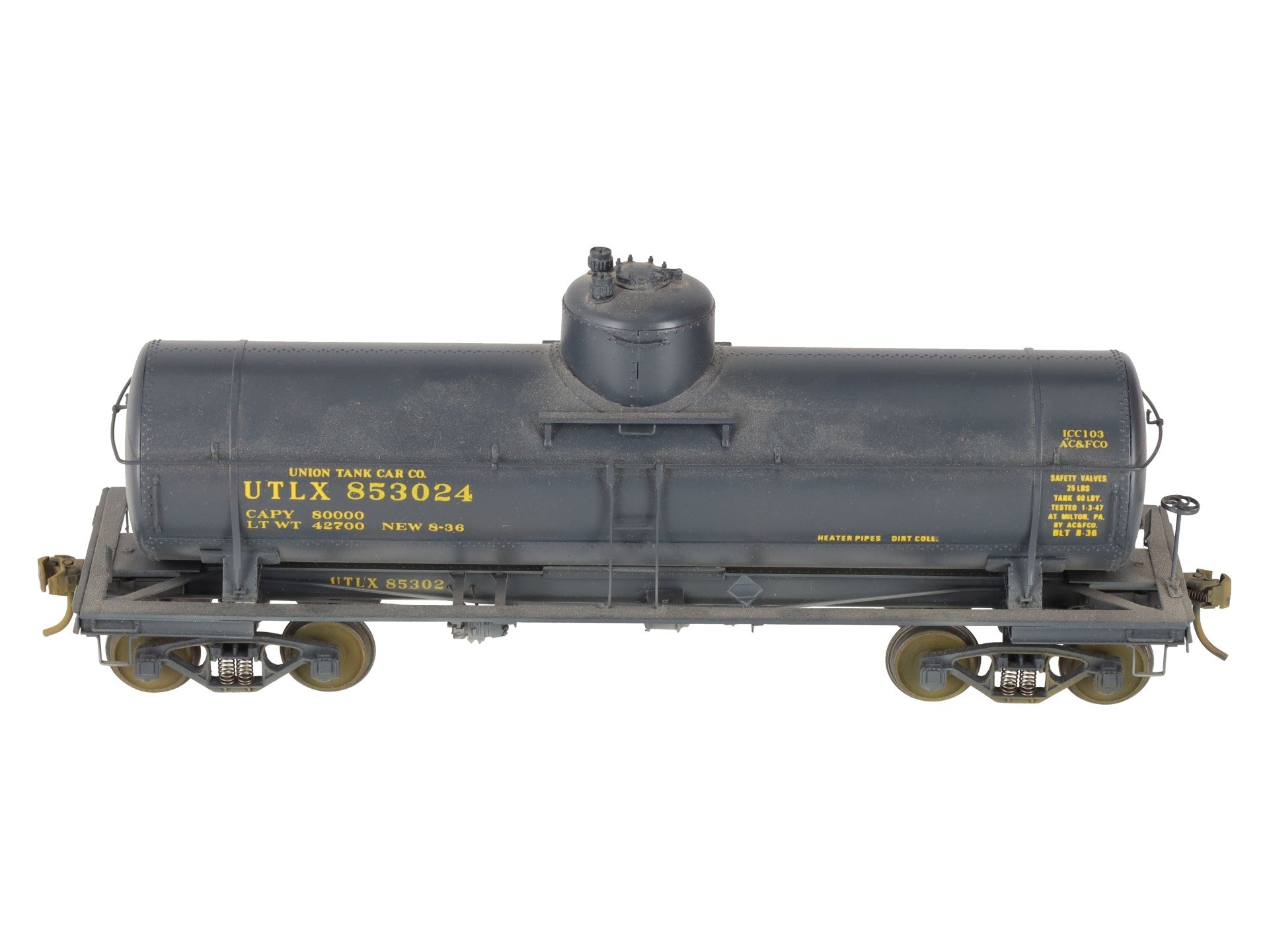 Precision Scale Co. 15523 O 2-Rail BRASS ACF 10,000 Gallon Tank Car - Painted/Box