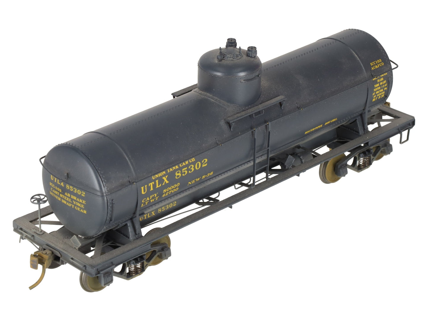 Precision Scale Co. 15523 O 2-Rail BRASS ACF 10,000 Gallon Tank Car - Painted/Box