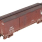 Precision Scale Company 15483 O BRASS CNJ X-28 Boxcar (Weathered) - 2 Rail/Box