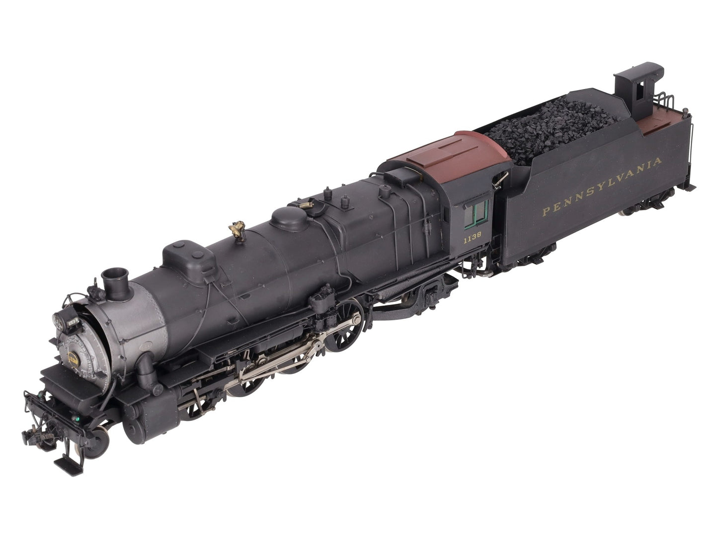 KTM Scale Models 1138 O Brass Pennsylvania 2-8-2 L-1 Steam Locomotive #1138/Box
