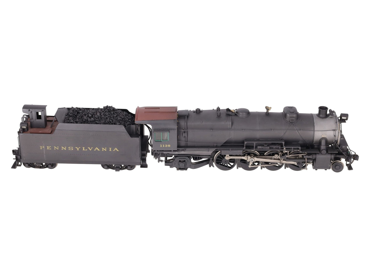 KTM Scale Models 1138 O Brass Pennsylvania 2-8-2 L-1 Steam Locomotive #1138/Box