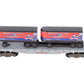 American Flyer 23830 Vintage S Piggyback Unloader with 24550 Flatcar VG/Box
