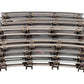 American Flyer Vintage S Postwar Curved Track Sections [44] VG
