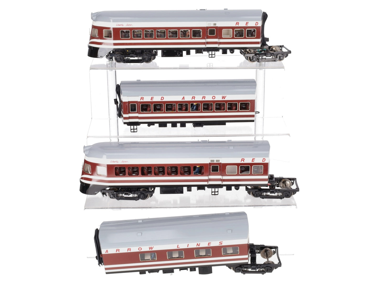 Sunset Models O Brass Red Arrow Lines Libertyliner #Independence Hall (2-Rail) EX/Box