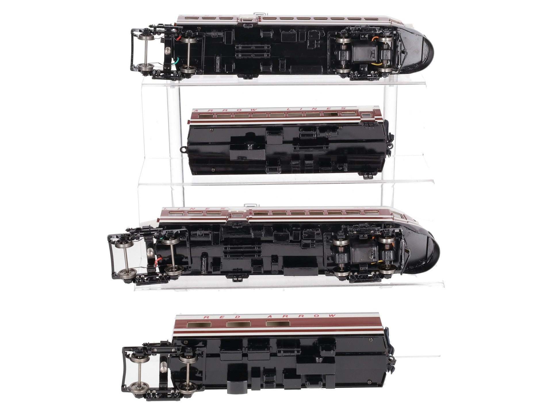 Sunset Models O Brass Red Arrow Lines Libertyliner #Independence Hall (2-Rail) EX/Box