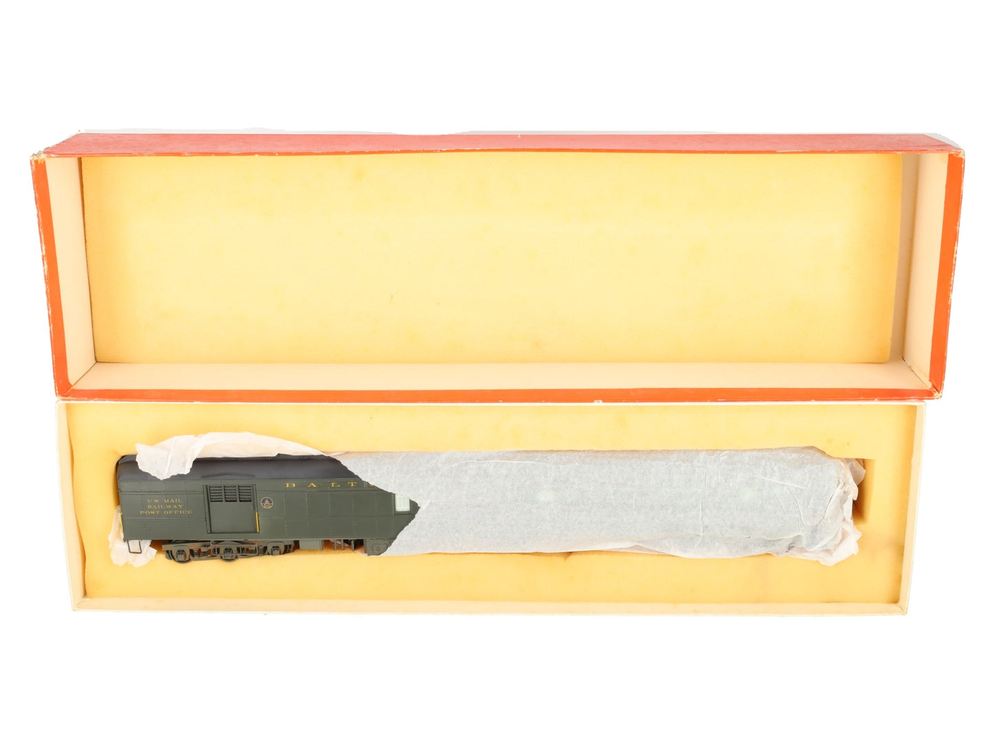 Precision Scale Co. 15401-1 O Scale BRASS B&O Pullman HW Combo Car- Custom/Box