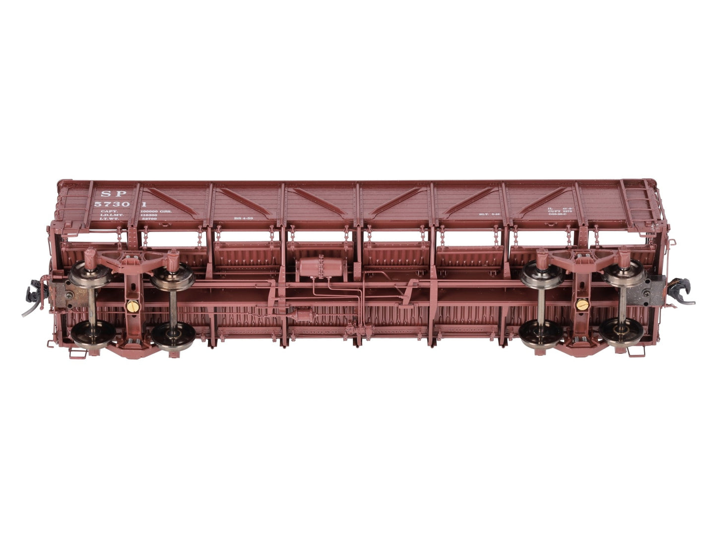 Precision Scale Co. 17019-1 O Brass SP G-50-20 Gondola #57301 (2-Rail) EX/Box