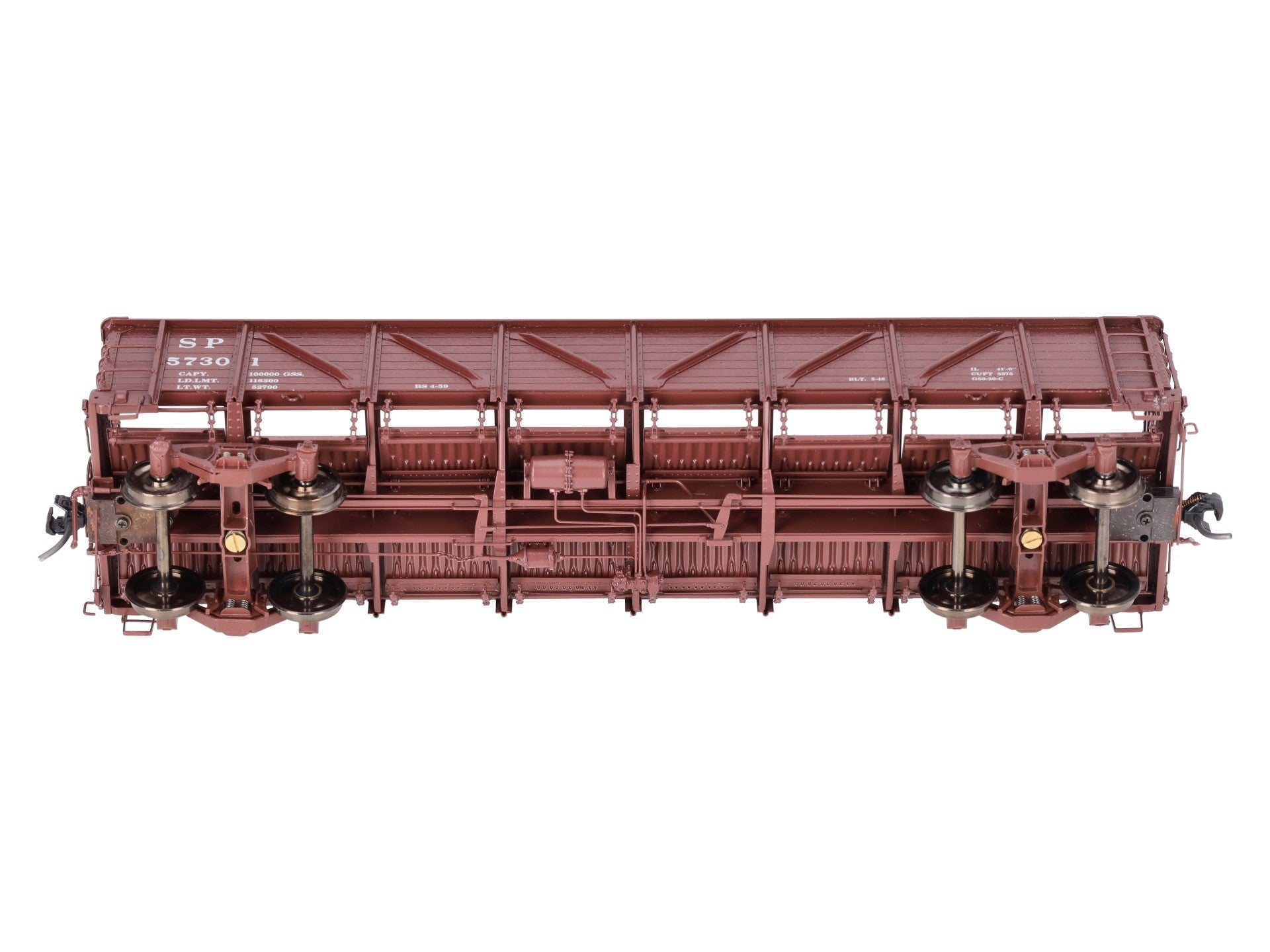 Precision Scale Co. 17019-1 O Brass SP G-50-20 Gondola #57301 (2-Rail) EX/Box