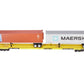 Overland OMI-0091 O 2-Rail BRASS TTAX Trailer Train #974835 w/ Container Load EX/Box