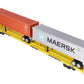 Overland OMI-0091 O 2-Rail BRASS TTAX Trailer Train #974835 w/ Container Load EX/Box